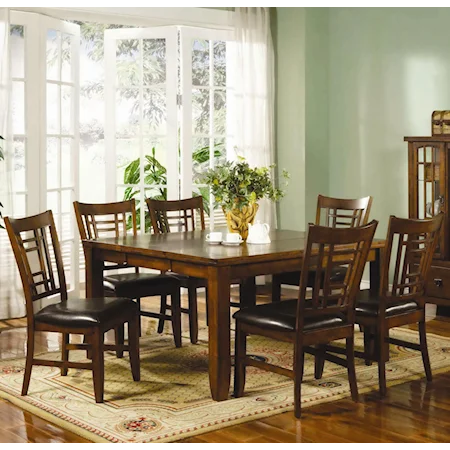 7 Piece Table and Chair Set